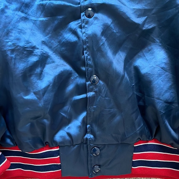 Vintage 80s Boston Red Sox Swingster Satin MLB Jacket / size XL - Picture 6 of 12